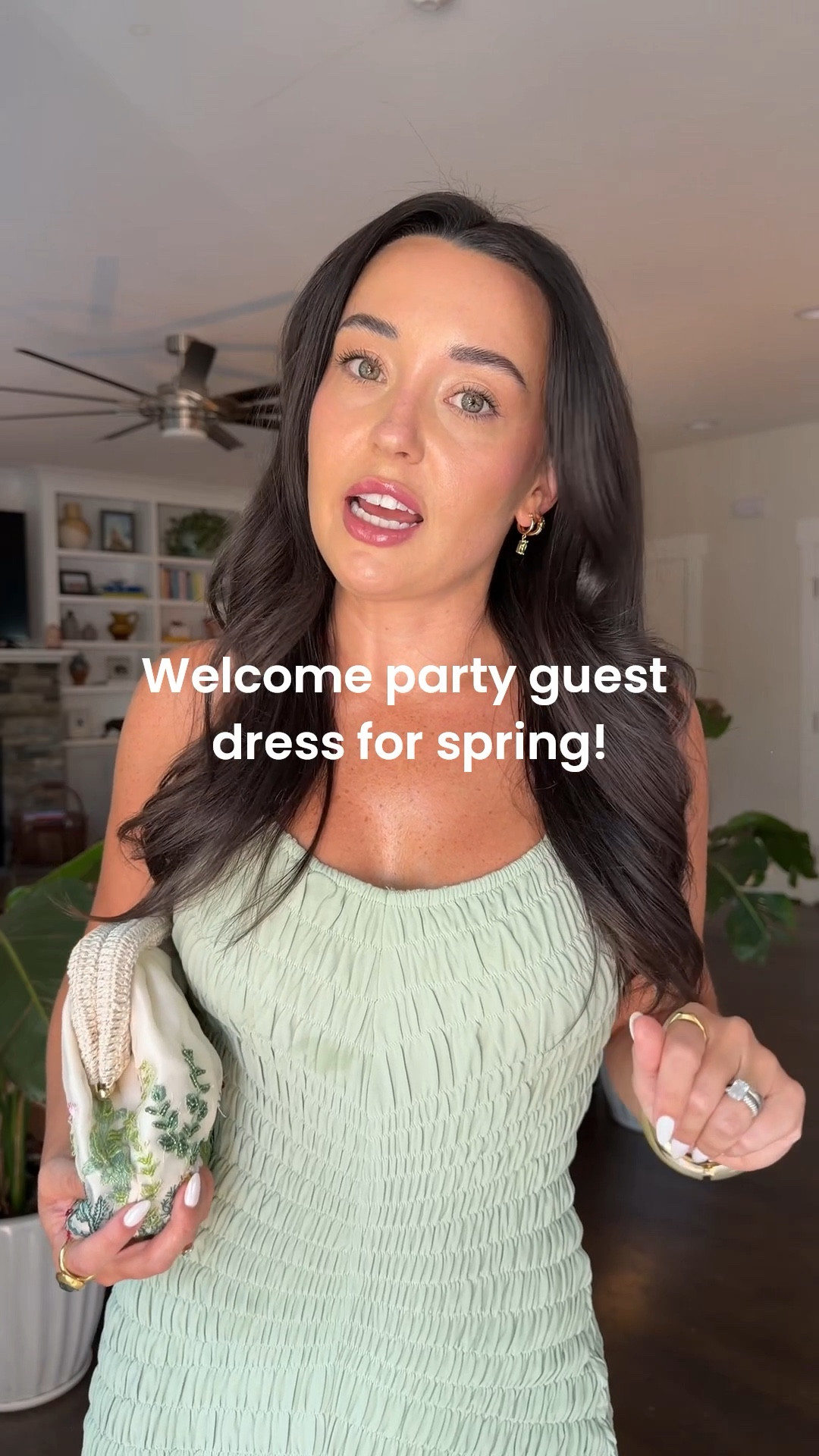 Welcome party guest dress 💚 

#LTKootd #LTKWedding