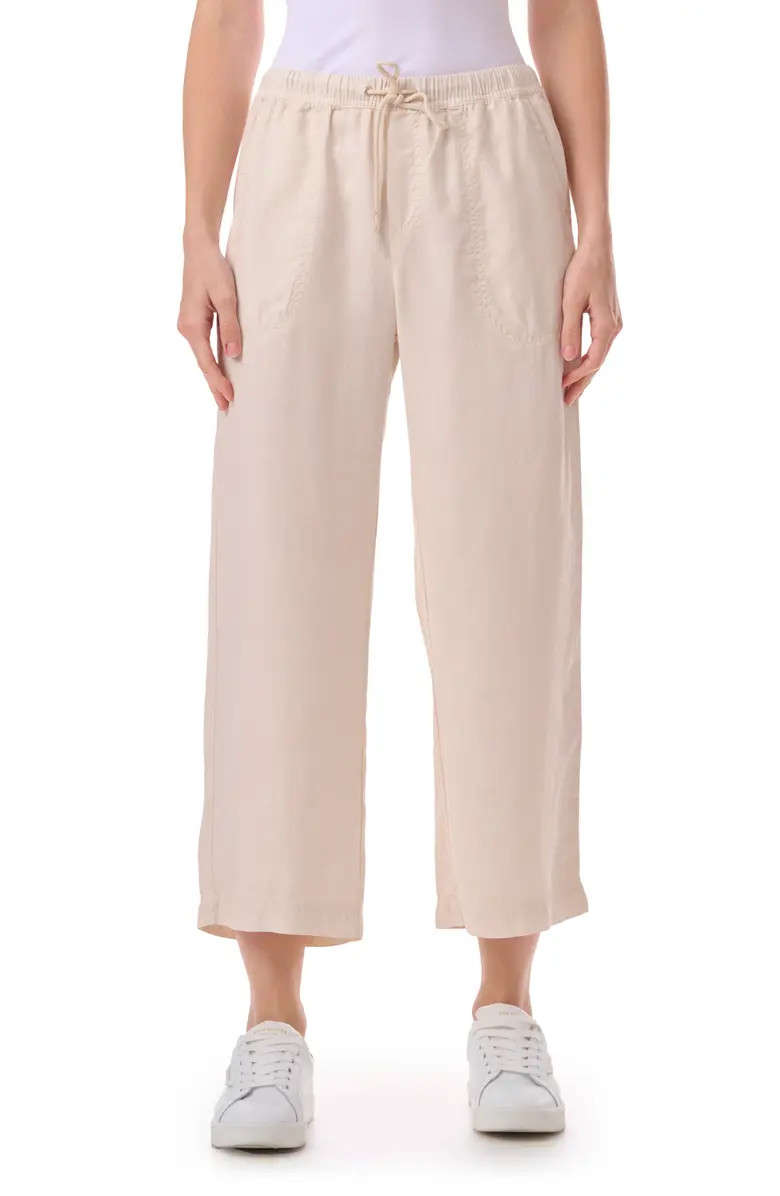 Angie Crop Wide Leg Pants | Nordstrom
