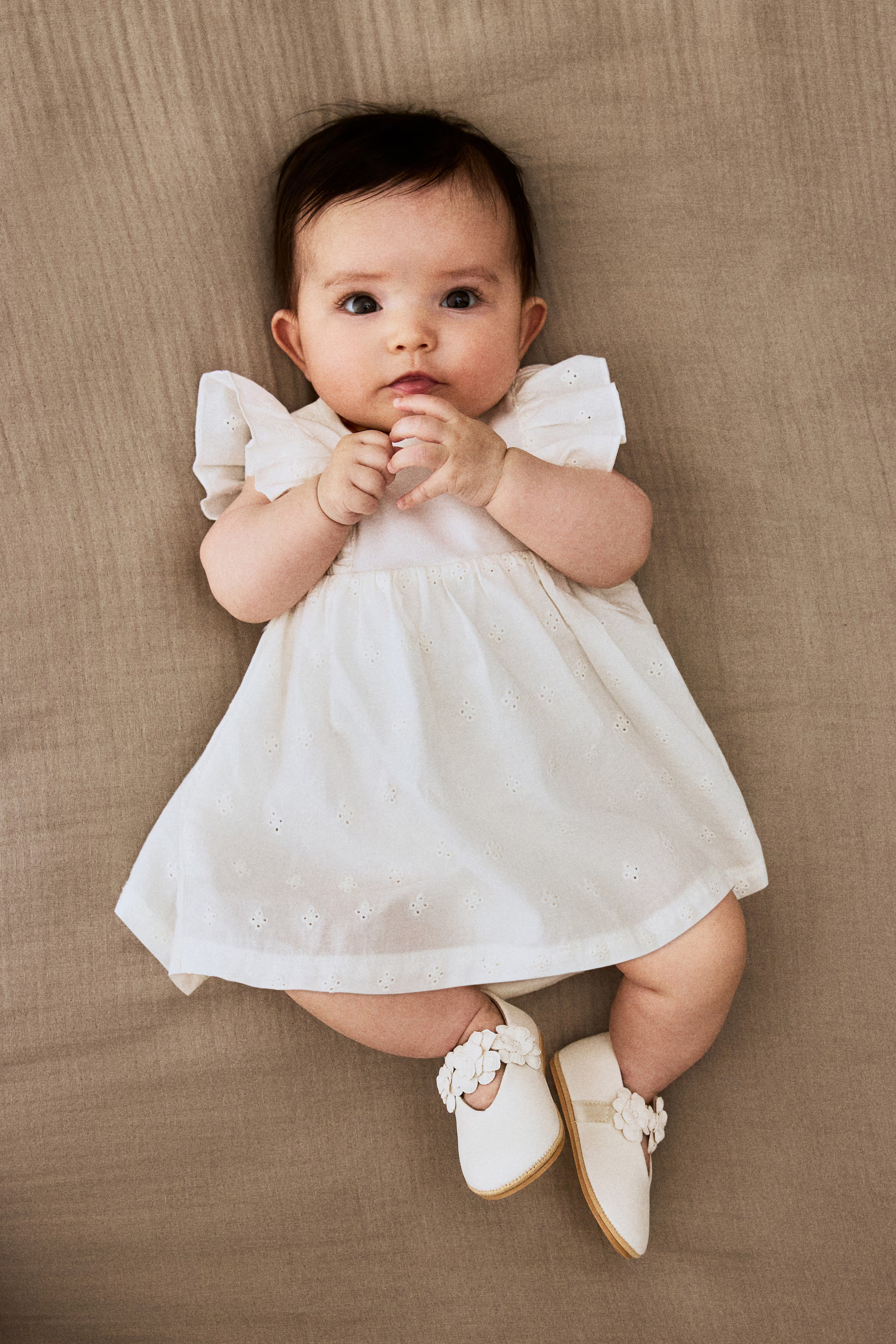 Ruffle-trimmed Bodysuit Dress | H&M (US + CA)