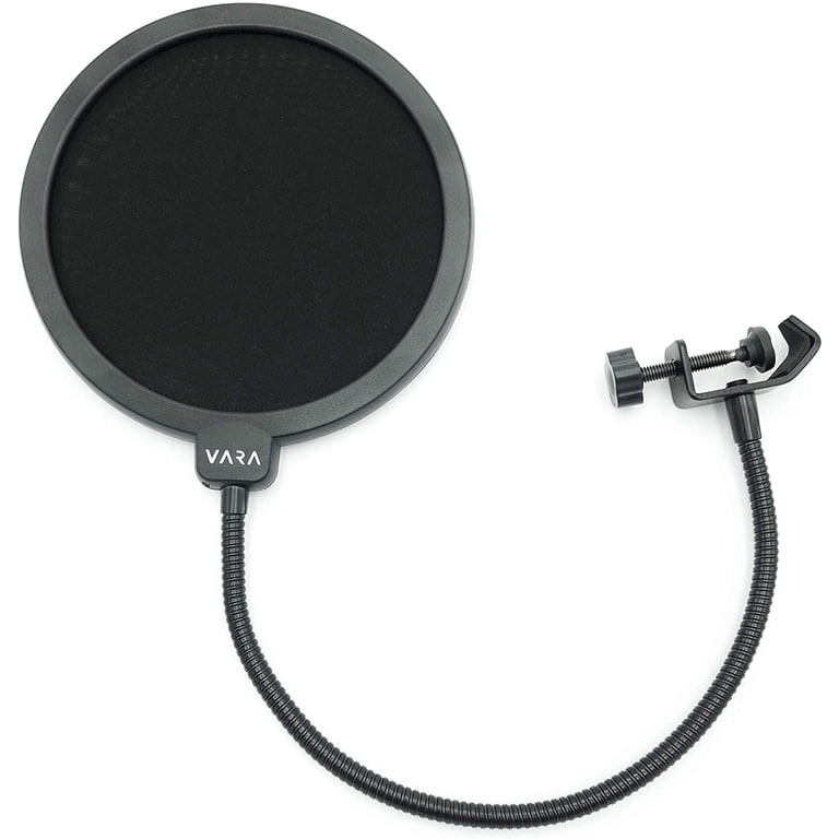VARA Pop Filter for Blue Yeti and Any Microphones - Dual Layered Pop Wind Screen Mask Shield Bloc... | Walmart (US)
