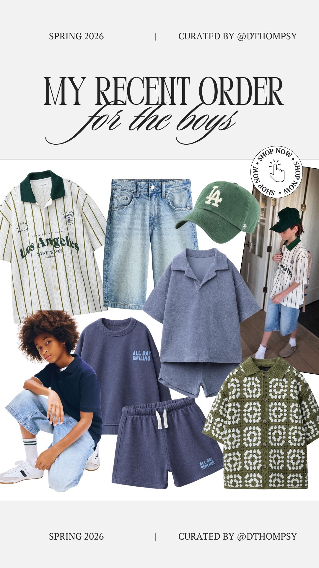 what I grabbed for the boys to wear through the spring 

#LTKKids #LTKootd #LTKSeasonal
