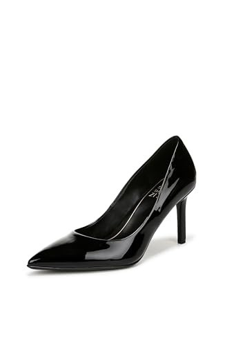 Naturalizer Womens Anna Pointed Toe Pump Black Patent 7 W | Amazon (US)