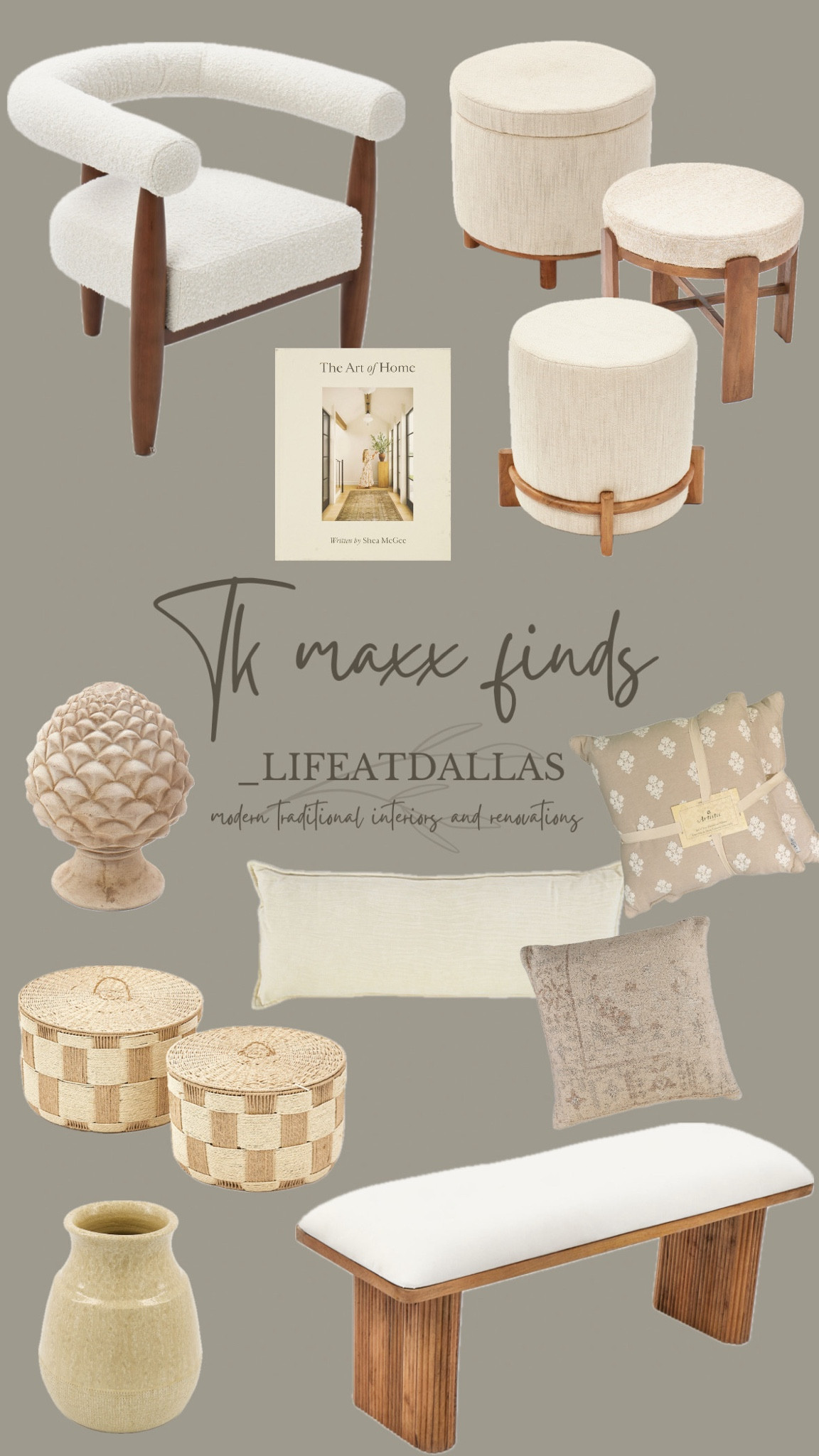 This weeks TK Maxx website homeware finds - beige, neutral, wood and more beige 🤍🤍🤍

#LTKU #LTKhome