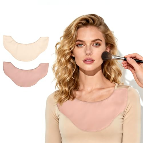 ZINGTERRA 2PCS Reusable Makeup Collar Protector,Makeup Assistance Tools,Make Up Hood Protects Hair and Getting Dressed,Keep Outfits Clean | Amazon (US)