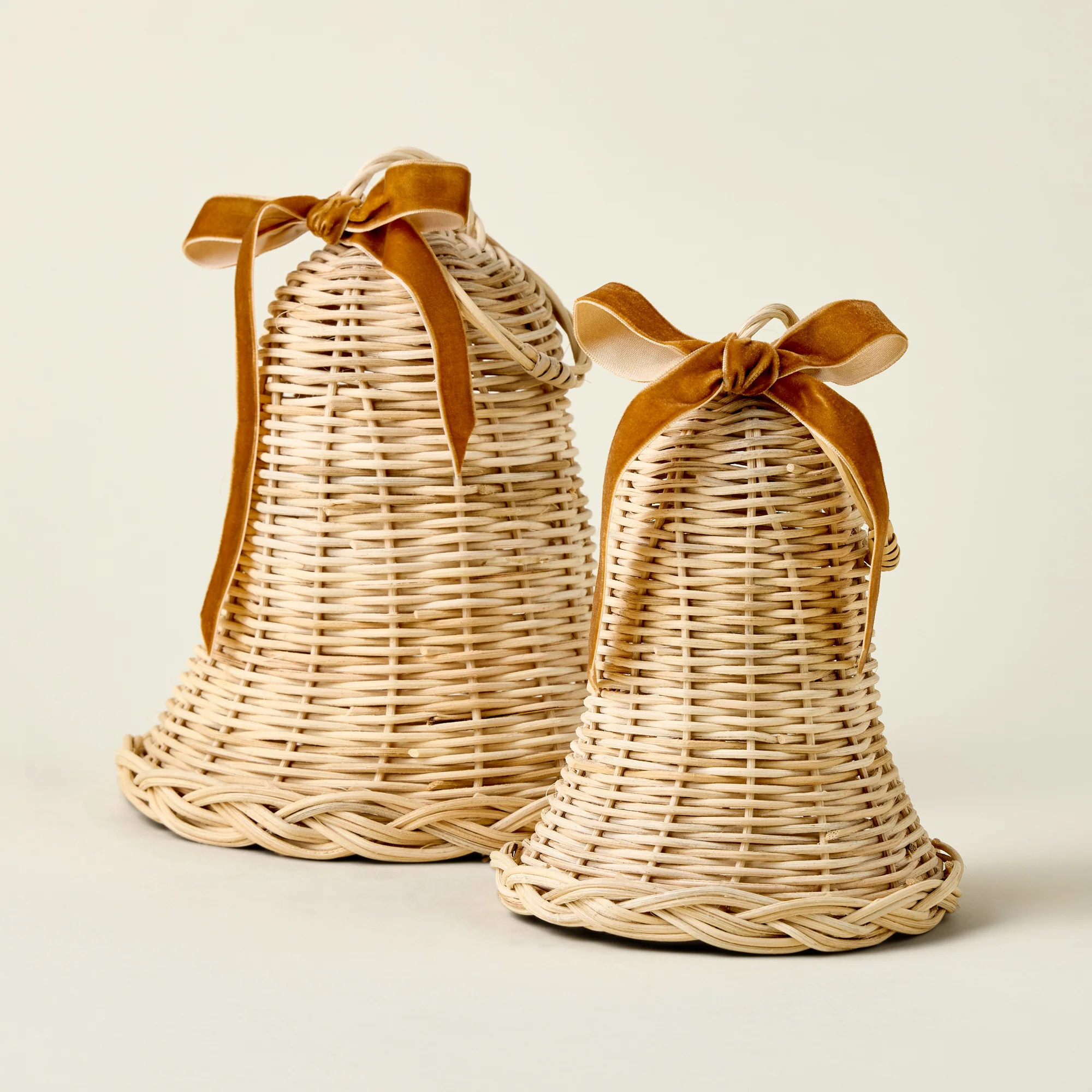 Natural Rattan Bell | Kate Marker Home