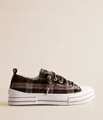 Aman Plaid Rhinestone Sneaker | Buckle