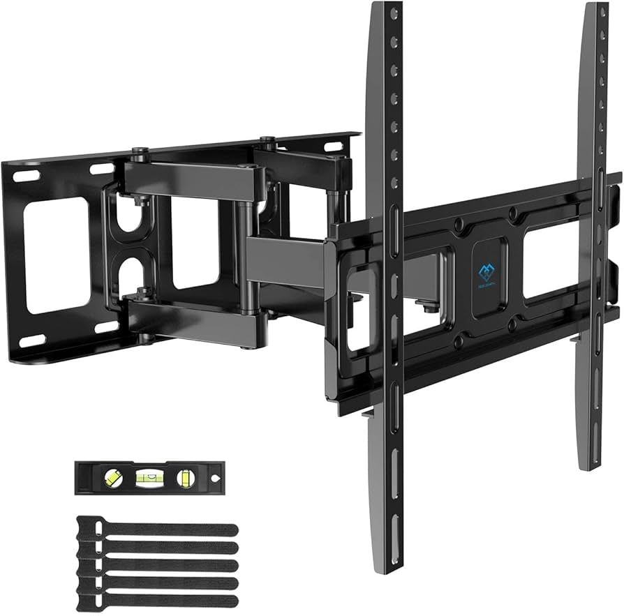 PERLESMITH TV Wall Mount Bracket Full Motion Dual Swivel Articulating Arms Extension Tilt Rotatio... | Amazon (CA)