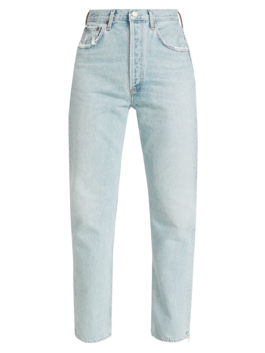 90sStraight-Leg Pinch-Waist Jeans | Saks Fifth Avenue