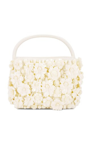 Solene Mini Top Handle in Ivory | Revolve Clothing (Global)