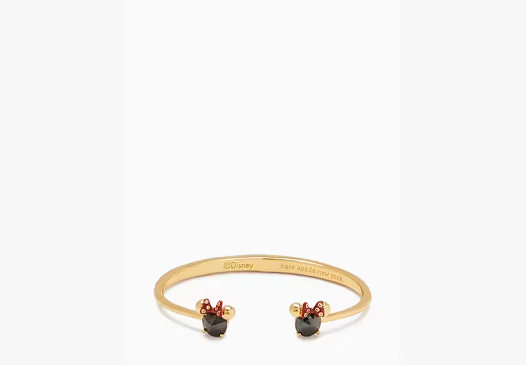 Disney X Kate Spade New York Minnie Mouse Cuff Bracelet | Kate Spade Outlet