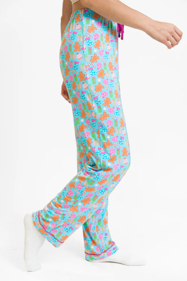 Under The Stars In Christmas Cheer Bamboo Pajama Pants | Pink Lily