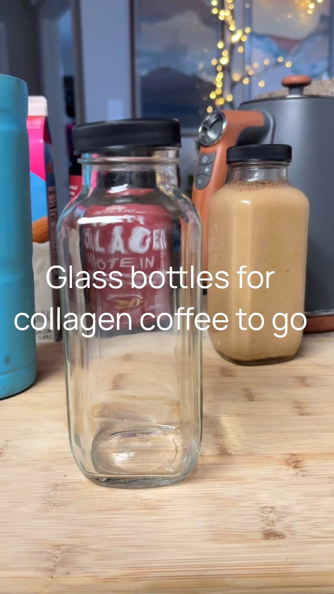 Gift Guide for your coffee lover on the go.

I got these glass bottles with the screw on lid that does not leak so I can put my drinks in my bag when I head out the door for the day.

These are easy to clean my hand and they are dishwasher safe. 

#LTKCyberWeek #LTKGiftGuide #LTKHome