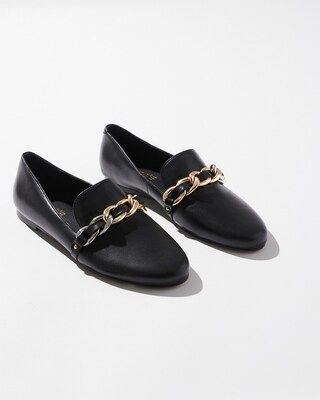 Black Leather Loafers | Chico's