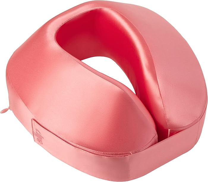 SLIP Silk Jet Setter Travel Pillow - Blush - The Slipsilk Difference Highest Grade Pure 22 Momme ... | Amazon (US)