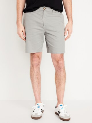 Slim Built-In Flex Rotation Chino Shorts for Men -- 8-inch inseam | Old Navy (US)