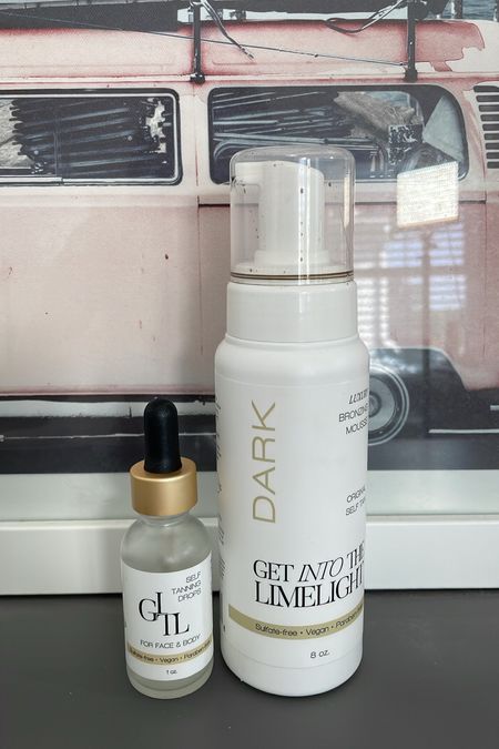 My current tan duo 🫶🏼 the gradual tan drops help maintain my tan in between applications and keep things nice and even too! Code KAIT5 to save! 

#LTKbeauty #LTKFind #LTKunder50