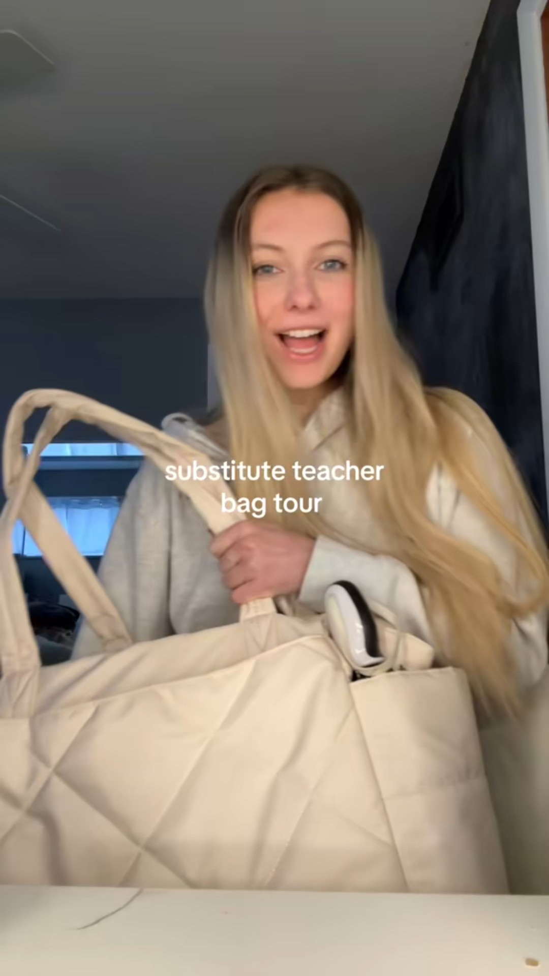 substitute teacher bag! 