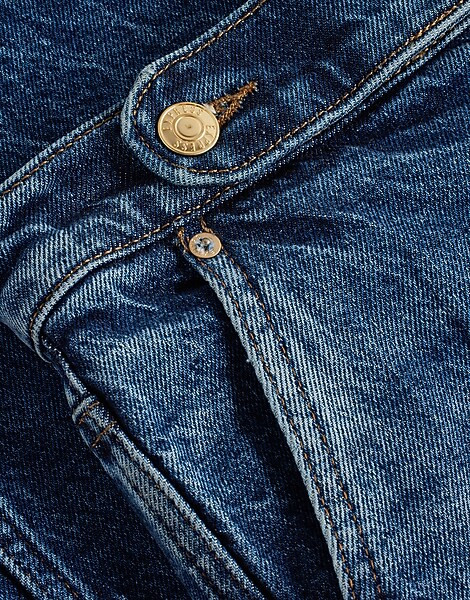 High Waisted Dark Wash Wide Leg Jeans | Express