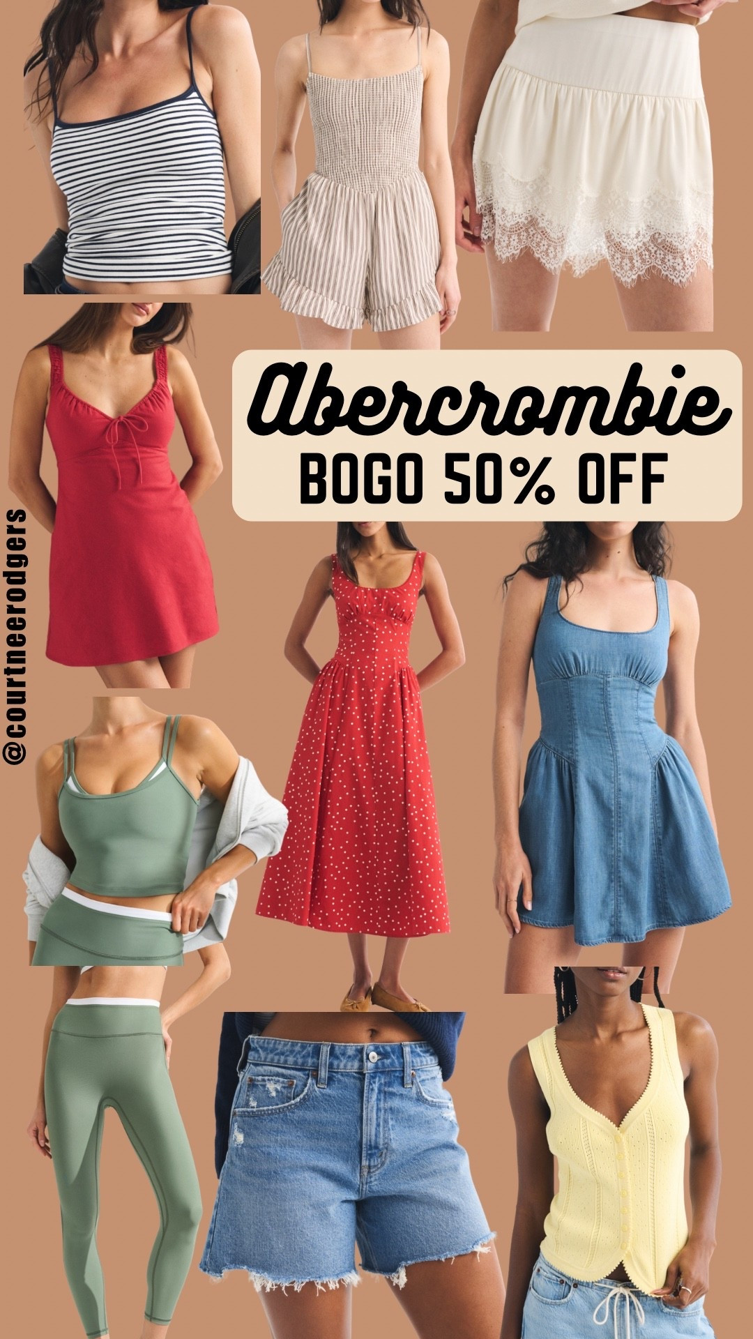 Abercrombie BOGO 50% OFF SITEWIDE 

Abercrombie, spring outfits, spring fashion 

#LTKootd #LTKgrwm #LTKMothersDay