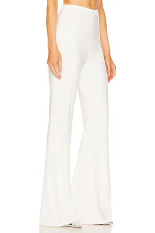 Nadine Merabi Charlotte Trouser in White from Revolve.com | Revolve Clothing (Global)