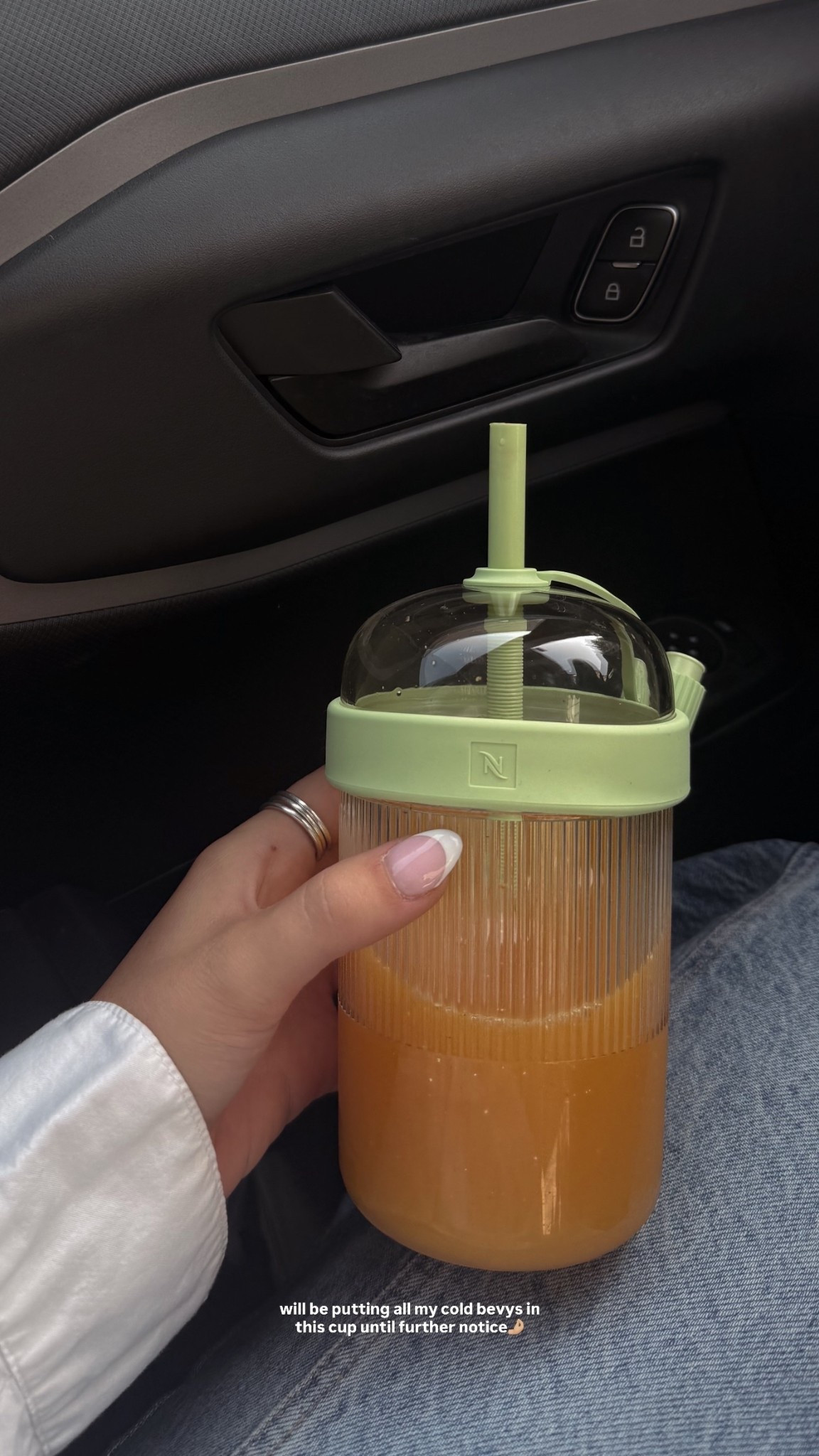 will be putting all my cold bevys in this cup until further notice🤌🏼