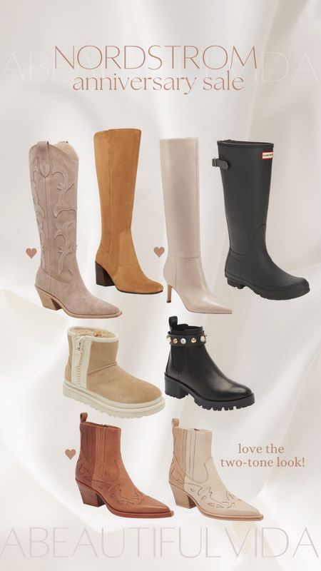 Nordstrom Anniversary Sale best in boots!  

Western cowgirl boots, rain boots, hunter, Vince Camuto, Uggs, booties, Chelsea, fall, autumn 

#LTKxNSale #LTKsalealert #LTKshoecrush