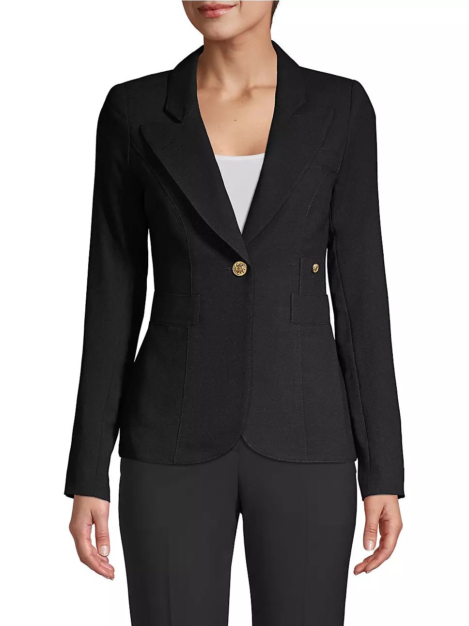 Duchess Single-Breasted Wool Blazer | Saks Fifth Avenue