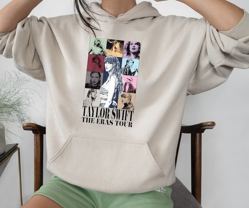 Taylor Swiftian Merch Hoodie, Back and Front Hoodie, Eras Tour Outfit, Midnights Concert Shirt, E... | Etsy (US)