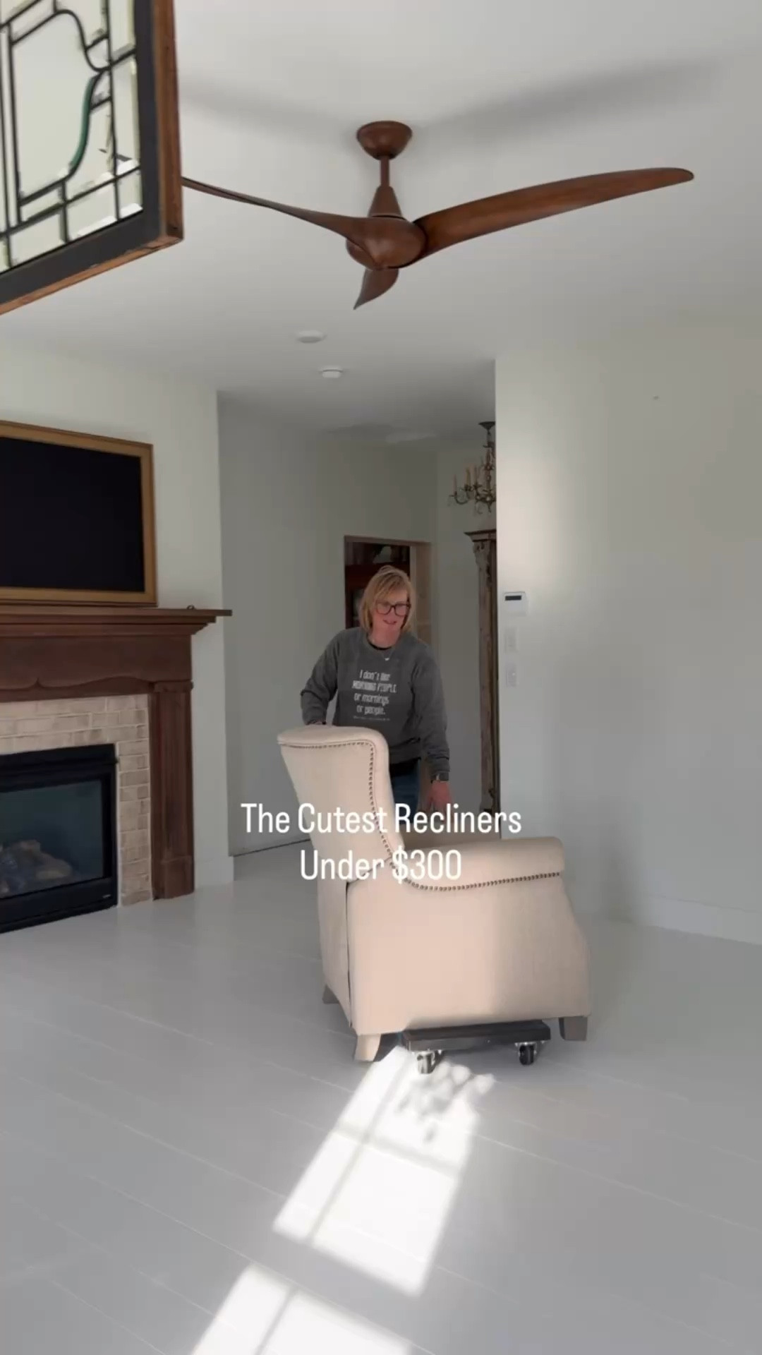 We love these reclining sitting chairs. At coffee hour, we like to sit down and put our feet up for a bit. 

#LTKdayinmylife #LTKHome #LTKOver40