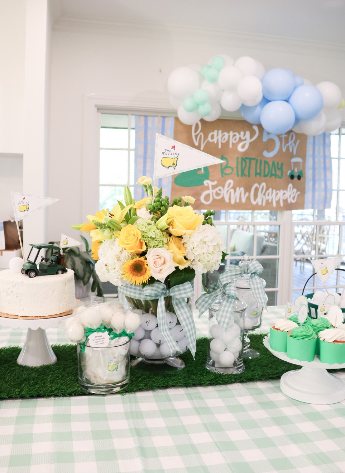 Spring / summer Golf themed birthday party! We did a Master’s theme for my son’s birthday this year and it was so fun! Here’s a detail shot from the party. 

#LTKKids #LTKFamily #LTKParties