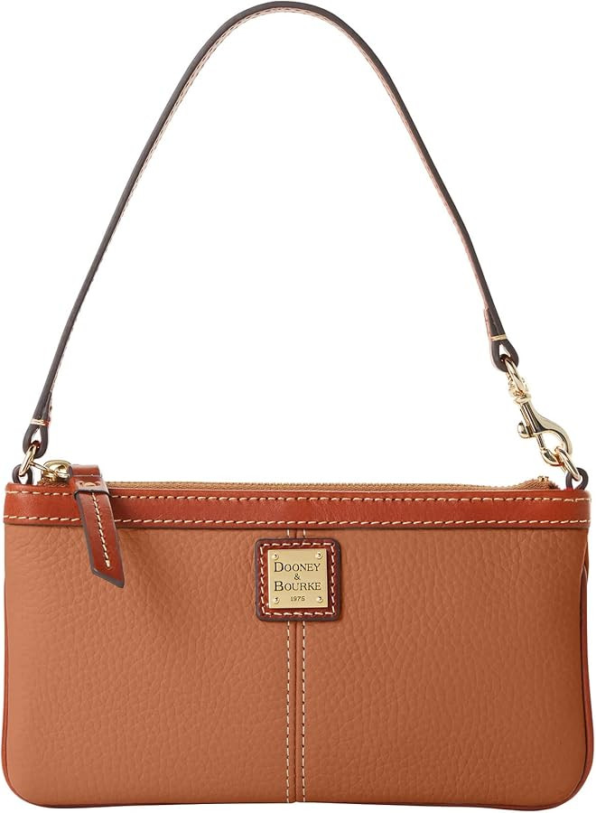 Dooney & Bourke Designer Handbags for Women, Pebble Grain Leather Wristlet Wallet for Women | Amazon (US)