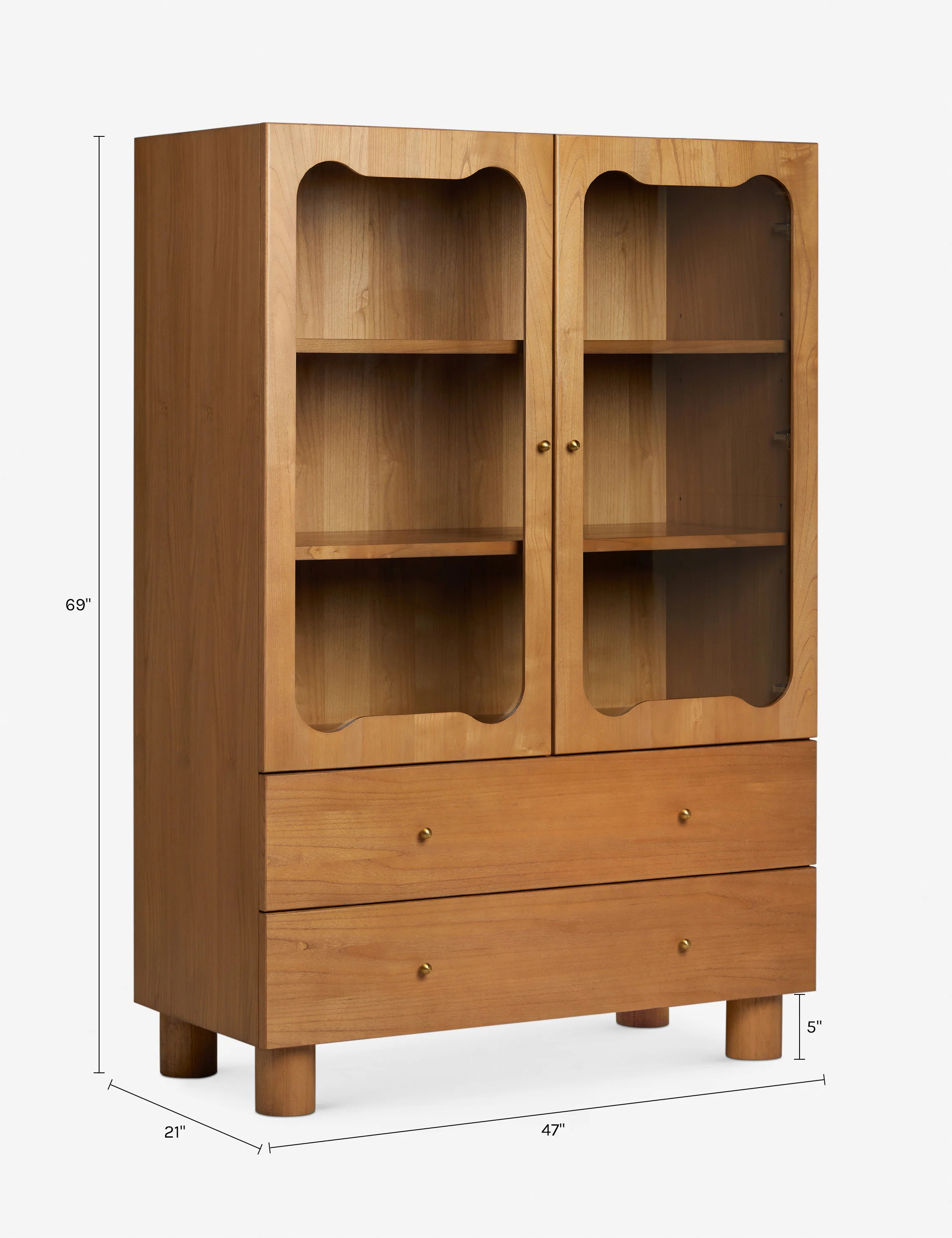 Jordena Curio Cabinet | Lulu and Georgia 