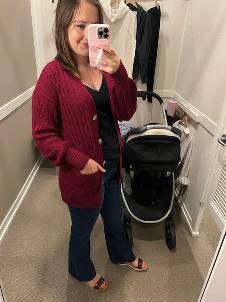 Loving this cardigan for casual wear. A great teacher cardigan, too! V neck cami is great for layering 

50% off and can use loft cash

Sizing: cardigan - xs
Cami- s
Pants- 6p

#LTKsalealert #LTKfindsunder50 #LTKstyletip