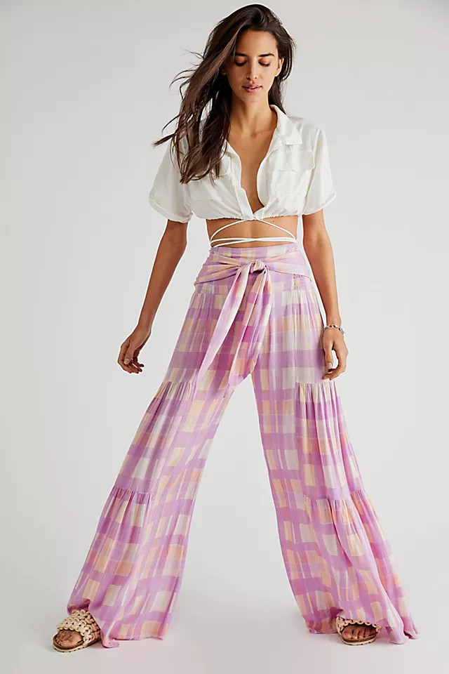 FP One Aloha Printed Wide-Leg Pants | Free People (Global - UK&FR Excluded)