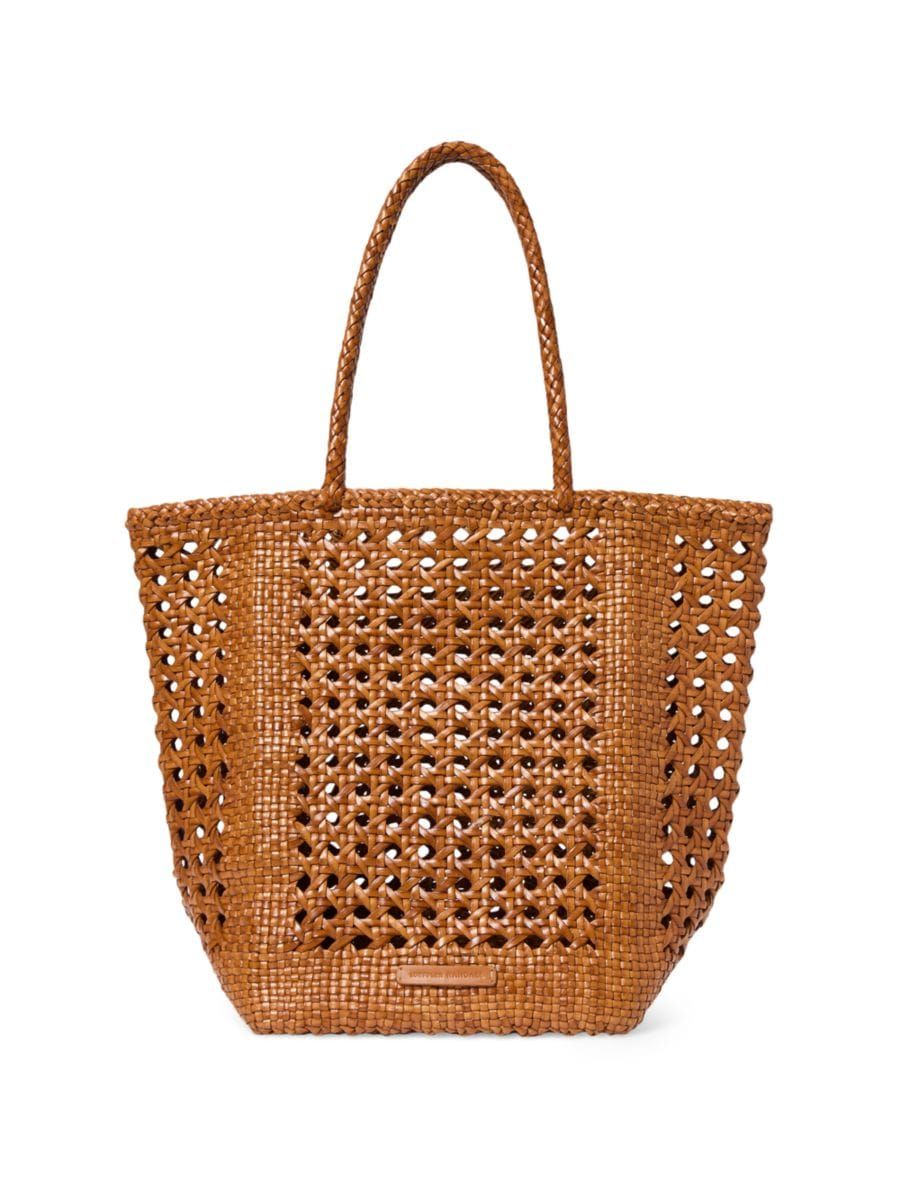 Shop Loeffler Randall Angelo Leather Tote Bag | Saks Fifth Avenue | Saks Fifth Avenue