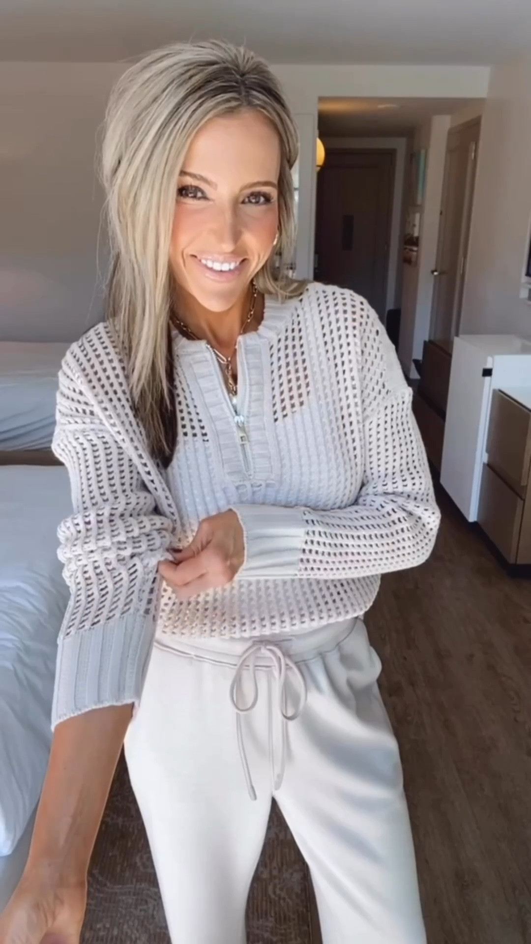 Perfect elevated, cute & comfy set! It makes a great travel day outfit, weekend casual or lounge! Wearing small 

#LTKTravel #LTKFindsUnder50 #LTKStyleTip