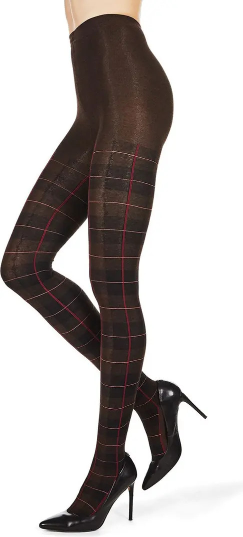 MeMoi Glasgow Plaid Sweater Tights | Nordstrom | Nordstrom