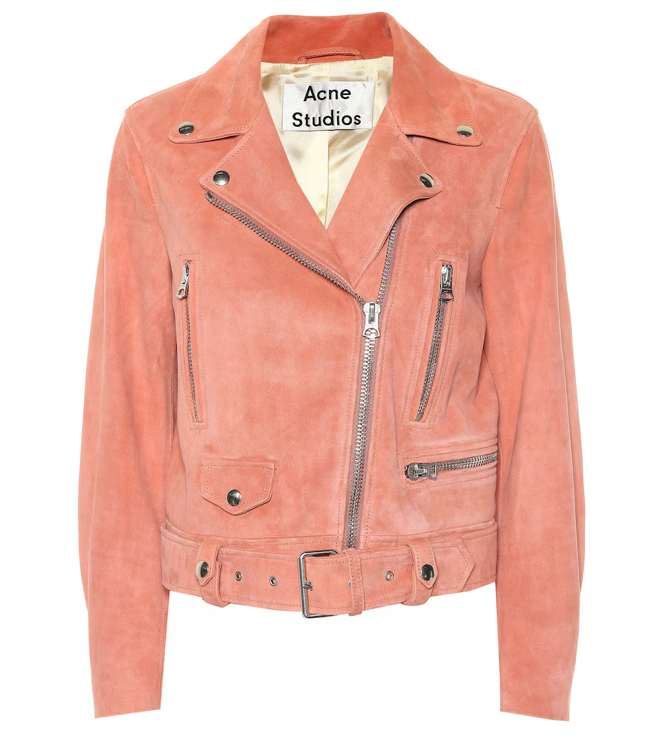 Mock suede biker jacket | Mytheresa (INTL)