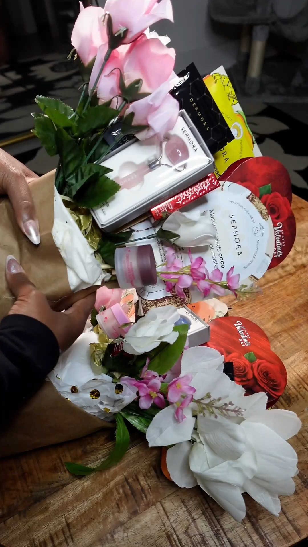 A Galentine’s Day gift idea that feels personal, elevated, and easy to recreate 💐. 

I made beauty bouquets for my friends using skincare, beauty essentials, and a few fun self-care treats — the perfect alternative to traditional flowers.

This is such a thoughtful way to celebrate your girls, whether you’re hosting a Galentine’s party, brunch, or just want a meaningful gift that lasts longer than flowers. 

Everything featured is linked so you can recreate this look or put your own spin on it.

#LTKValentine #LTKSeasonal