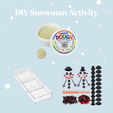 DIY snowman activity! 

#LTKSeasonal #LTKHoliday #LTKkids