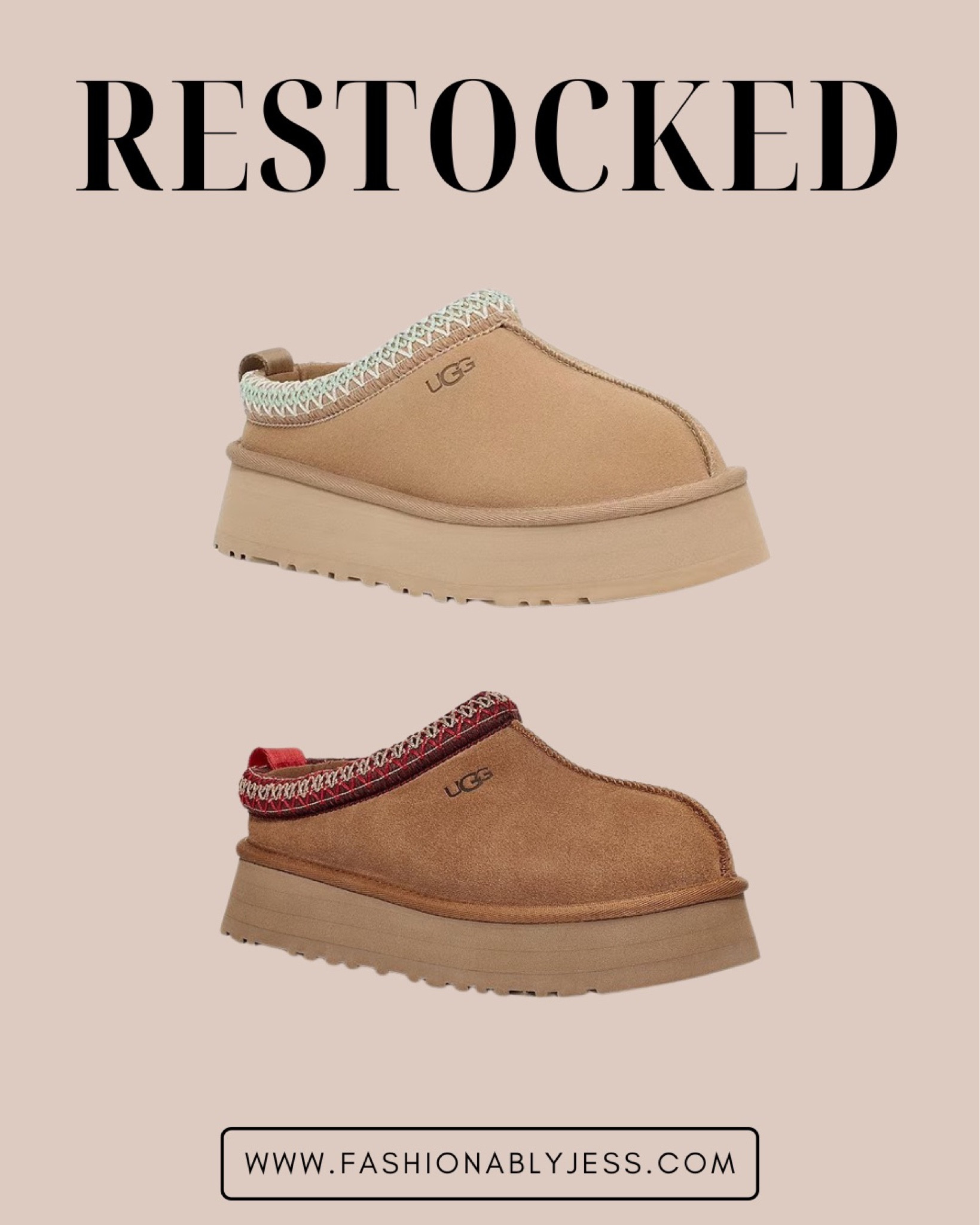 Finally restocked my favorite Ugg slippers! So cute and comfortable 

#LTKstyletip #LTKshoecrush #LTKfindsunder100