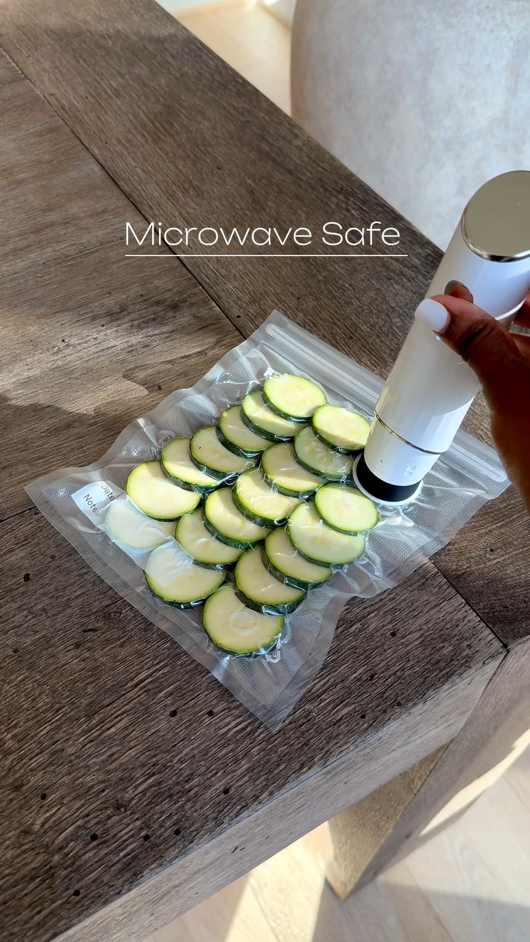 Being totally honest—I bought one of those big, plug-in vacuum sealers a few years ago... and never used it…😅😭 It was bulky and just didn't feel convenient enough to reach for.

This one? Game changer. 🤩 It's wireless, compact, and comes with reusable bags that are both microwave and dishwasher safe.

Definitely a kitchen must-have!
You can seal marinated foods and pop them straight into the fridge or freezer, and it's perfect for keeping your veggies fresh too.

A must-have for every kitchen! All items are ready to shop—just tap the link!

#LTKSaleAlert #LTKHome #LTKStyleTip