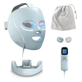 Shark CryoGlow Blemish Repair Mask with Charging Stand FW312XSKF - Blue Frost - Shark Face | Shark Clean UK