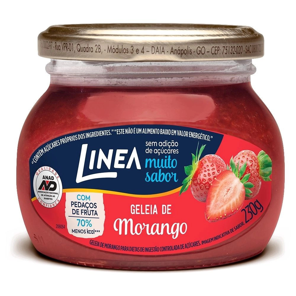 Geleia Morango Linea 230g em Promoção na Americanas | Americanas (BR)