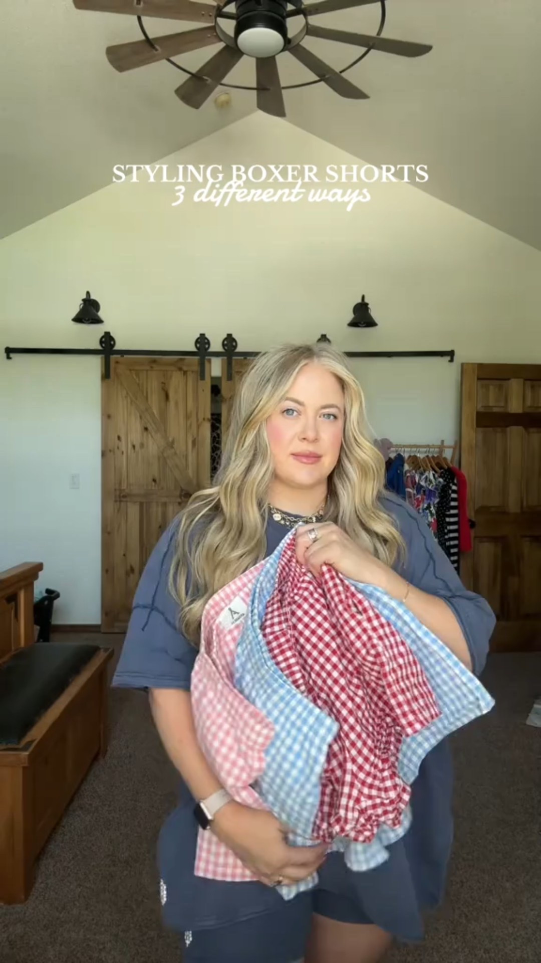 Boxer shorts / summer outfit inspo / midsize style / 

#LTKSummerEdit #LTKMidsize #LTKFindsUnder50