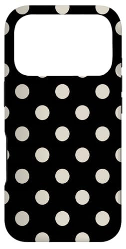 Polka Dot Classic Pattern Polka Dots Monochrome Case for iPhone 17 Pro | Amazon (US)