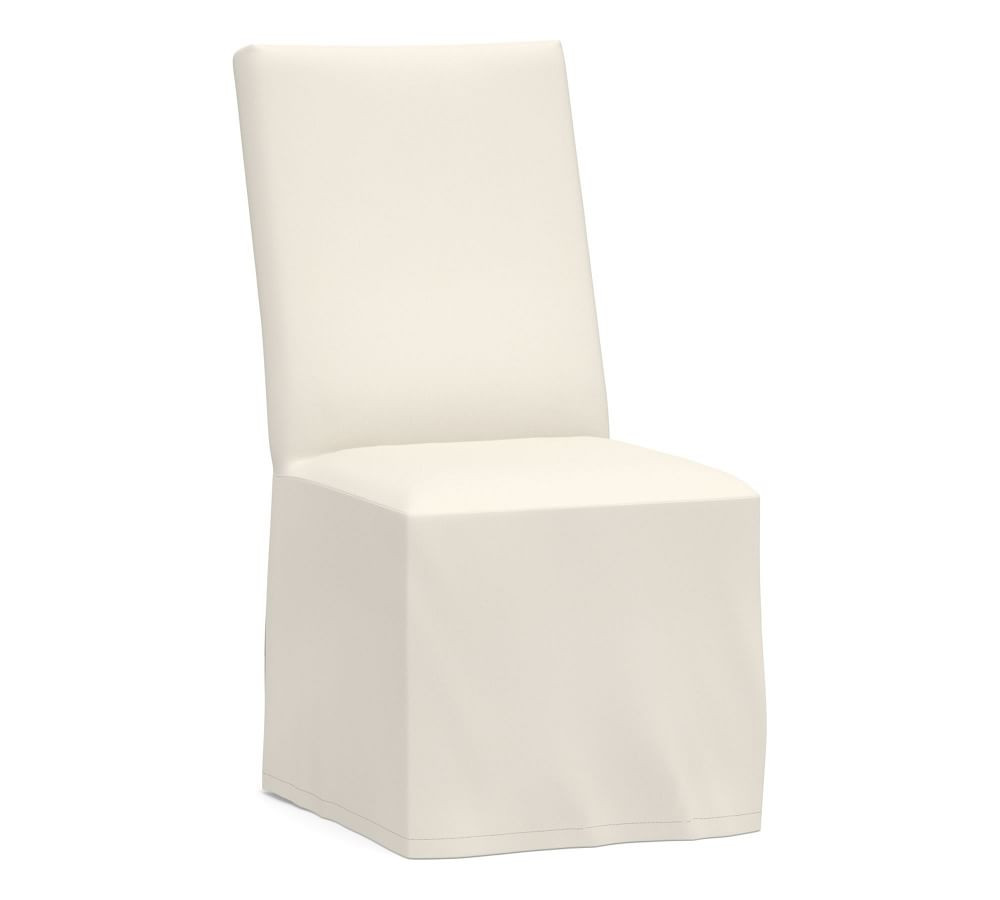 PB Comfort Square Slipcovered Dining Chair | Pottery Barn (US)