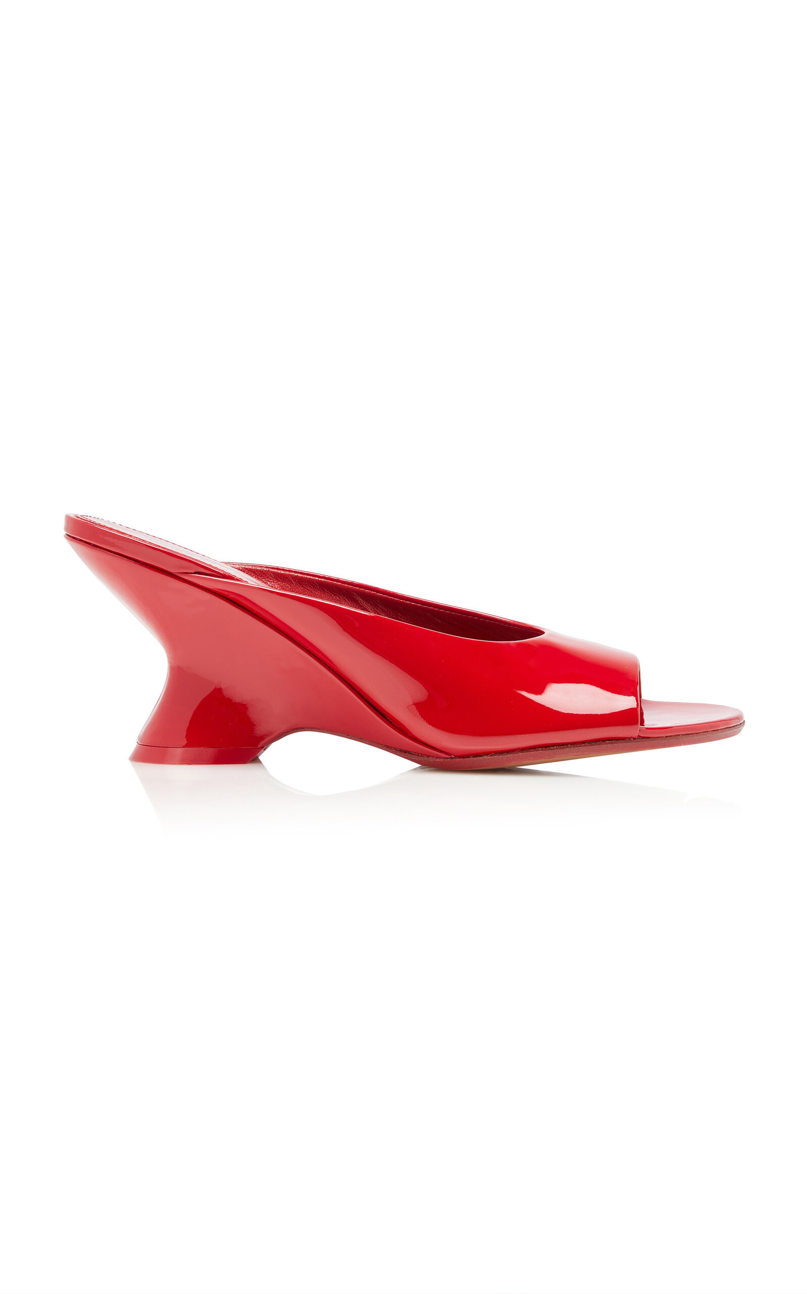Dries Van Noten - Patent Leather Mules - Red - IT 41 - Moda Operandi | Moda Operandi (Global)