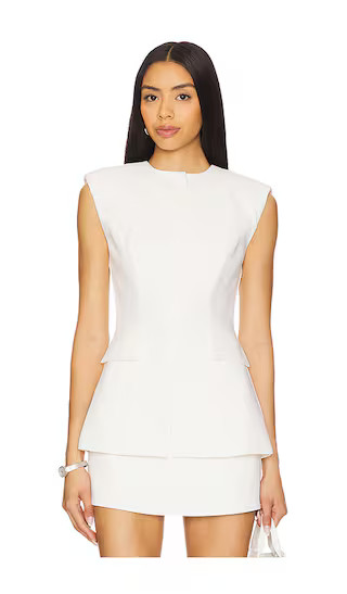 Landon Top in White | Revolve Clothing (Global)