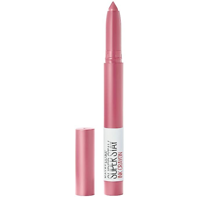 Maybelline SuperStay Ink Crayon Lipstick, Matte Longwear Lipstick Makeup, Seek Adventure | Amazon (US)